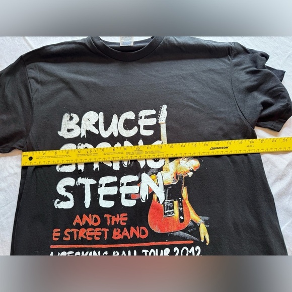 Bruce Springsteen/E Street "Wrecking Ball Tour" 2012  T Shirt Men's LG NWOT - Picture 5 of 7